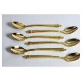 Gold Tone Small Spoons