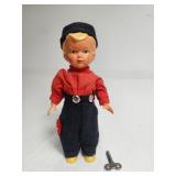 Wind Up Dancing Doll Key & Working