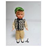 Wind Up Dancing Doll Key & Working