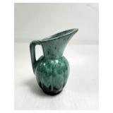 Vase/Creamer/Water Jug Pottery Blue/Green