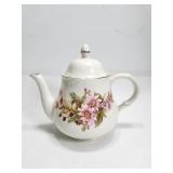 Teapot Arthur Wood England Pink Daisies/Flowers