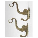 Brass Elephant Hook Made in India (2x)