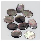 Mother of Pearl Cabochon Oval Lot of 10