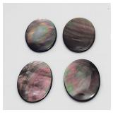 Mother of Pearl Cabochon Oval Lot of 4