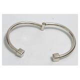 Hinged Bangle Bracelet Sterling Silver VTG