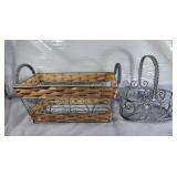 Decorative Basket (2x)