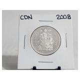 2008 Silver 50c Cameo Proof