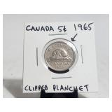 1965 5c Canada Clip