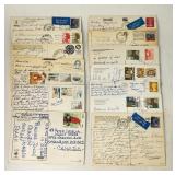 Lot of Vintage Postcards with Stamps