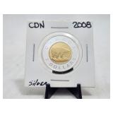 2008 Silver $2 Canada Proof Cameo UNC