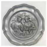 Pewter Plate Flemish Painter Quentin Metsys