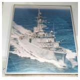 HMCS Algonquin Destroyer Canada Frigate Print