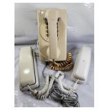 Vintage Telephones (3x) Lot