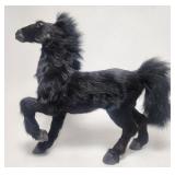 Handmade Horse Made with Fur Figurine LotB