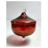 Covered Cranberry Candy Dish