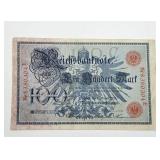 1908 German 100 Marks Oversized