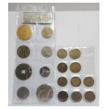 19 Tokens & Medals Collection