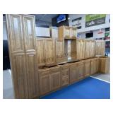 Mocha 36" Kitchen Cabinet Set