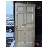 36" Right Hand Interior Pine Door