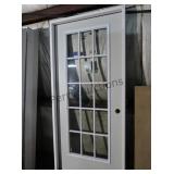 36" Left Hand 15 Light Exterior Door