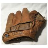 Vintage Leather Baseball Mitt