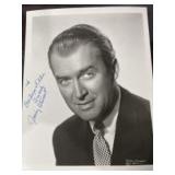 Jimmy Stewart Autographed Picture 8 x 10