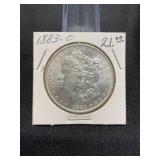 1883- O Morgan $1