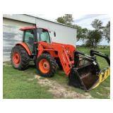 Kubota M9540 with loader with grapple- Very clean!