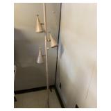 Triple tension pole lamp