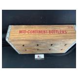 Wooden Mid Continent Bottles Crate