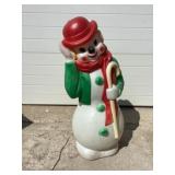 Snowman blowmold