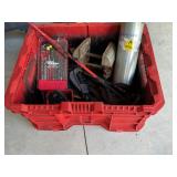 Milwaukee pack put box with misc tools