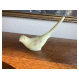 Fenton Custard hand painted birl