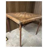 Vintage folding table