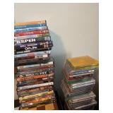 CDs, DVDs, and tapes