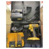 DeWalt drill and batteries