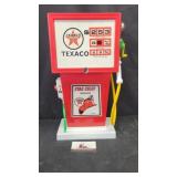 Plastic Texaco gas pump