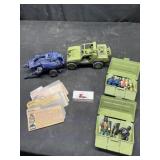 GI Joe Toys and cards