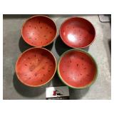 Wooden Watermelon Bowls