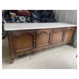 Granite top cabinet