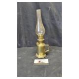 Gaudard brass oil lamp