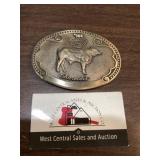 Tony Lama collector belt buckle