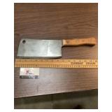 8 1/2 inch butchers meat cleaver