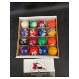 Mini Pool Balls