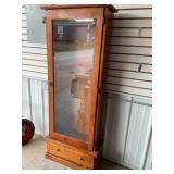 Wooden Gun Cabinet