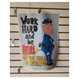 Work Hard Poster