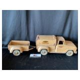 Tonka Toys Sportsman Truck and Trailer