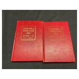 Vintage 1965 and 1975 Hard cover Redbook