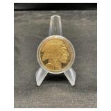 2022 Buffalo Nickel Replica Gold Colored