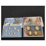 2009 Presidential and Quarters Proof Sets with